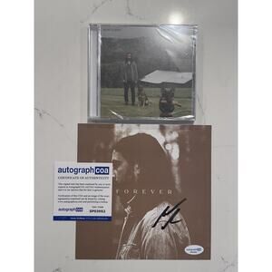 Noah Kahan Stick Season Sealed CD Signed Forever COA Autographed Card ACOA #13